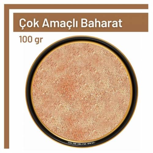 Tos The Organic Spices Glutensiz Çok Amaçlı Baharat Toz 100 gr