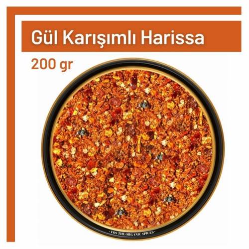 Tos The Organic Spices Glutensiz Gül Karışımlı Harissa Toz 200 gr