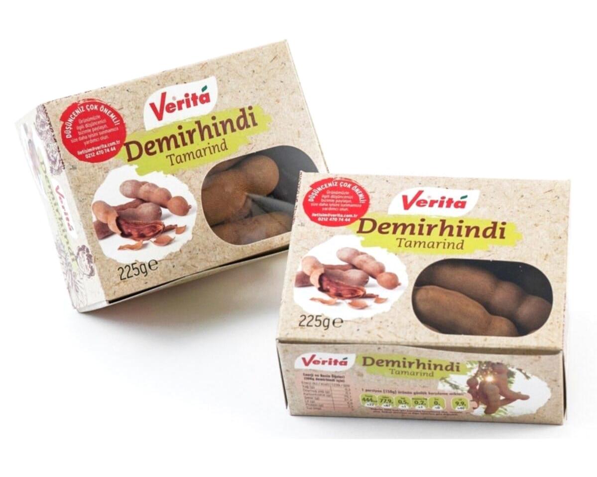 Verita Glutensiz Demirhindi Tane 225 gr 2'Li