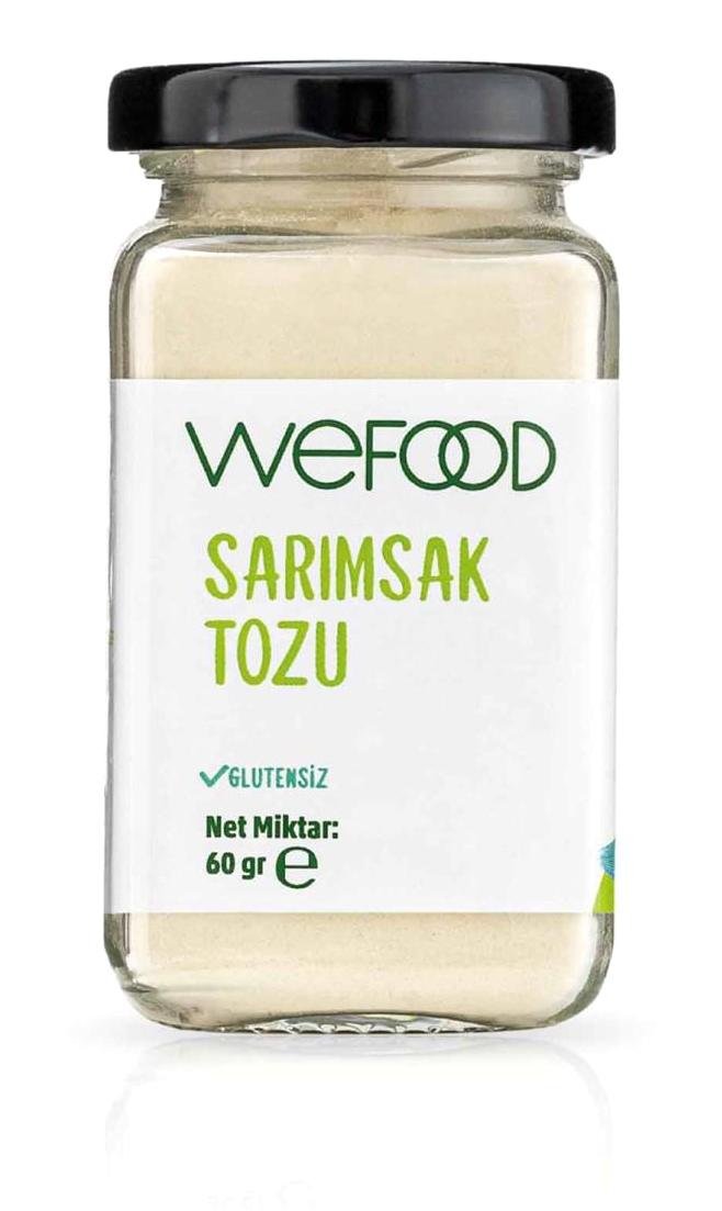 Wefood Doğal Glutensiz Sarımsak Toz 60 gr