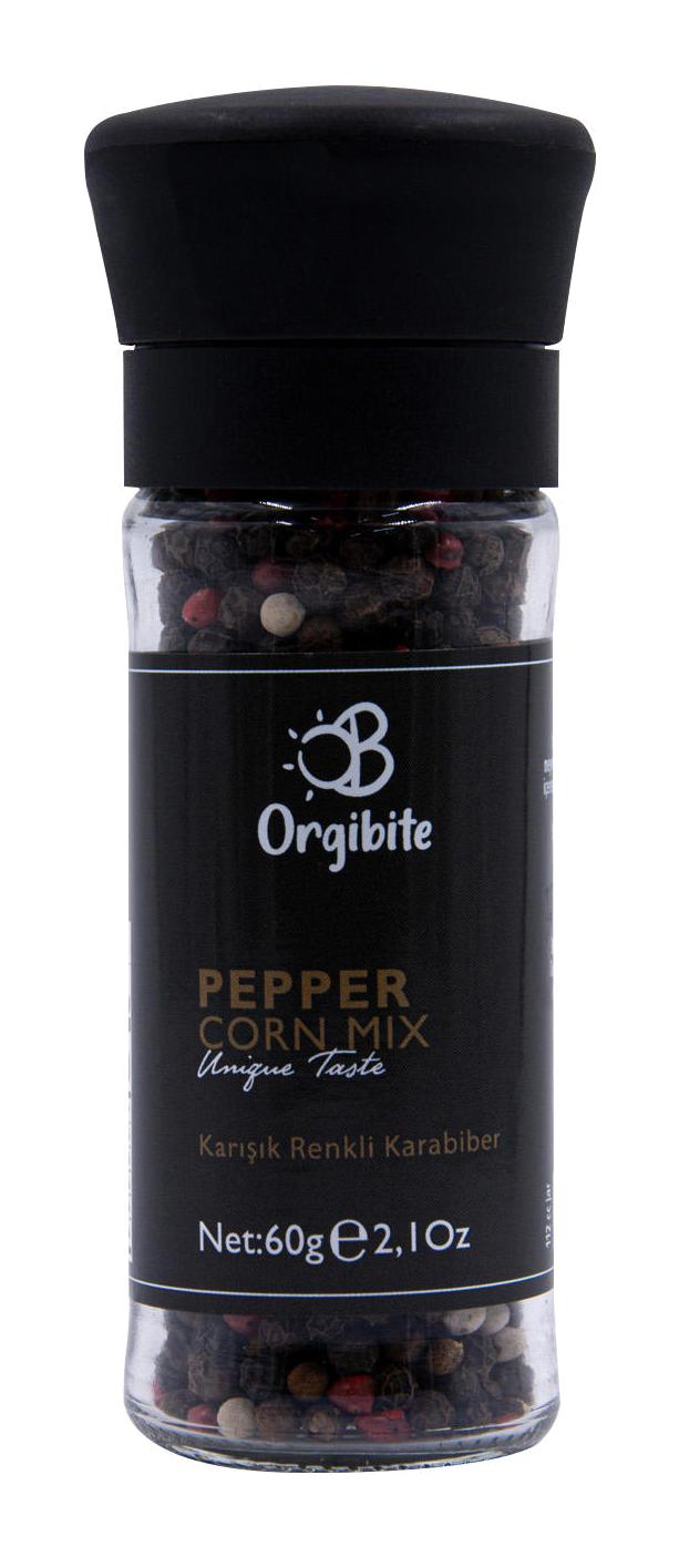 Orgibite Vegan Karabiber Tane 60 gr