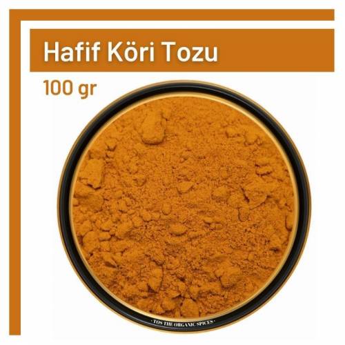 Tos The Organic Spices No:2 Glutensiz Hafif Köri Toz 100 gr