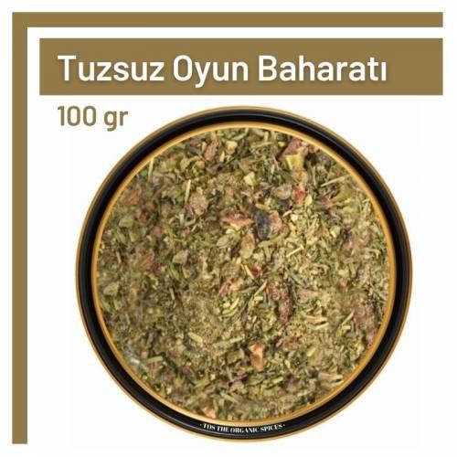 Tos The Organic Spices Glutensiz Tuzsuz Oyun Baharatı Toz 100 gr