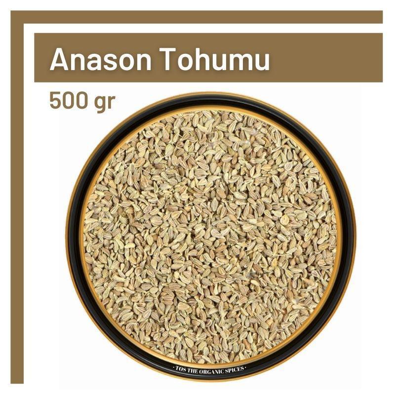 Tos The Organic Spices Pimpinella Anisum Vegan Anason Tohumu 500 gr
