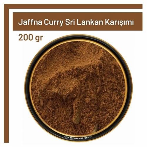 Tos The Organic Spices Baharat Jaffna Curry Sri Lankan Karışımı Toz 200 gr