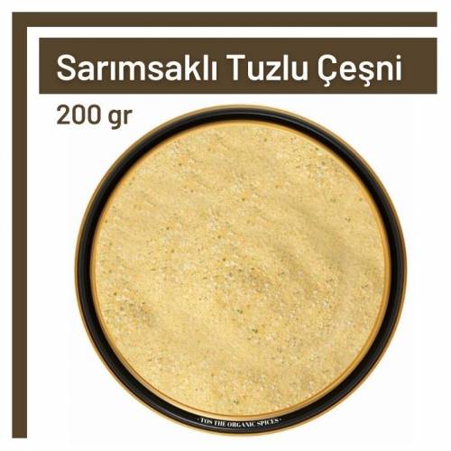 Tos The Organic Spices Glutensiz Sarımsaklı Tuzlu Çeşni Toz 200 gr