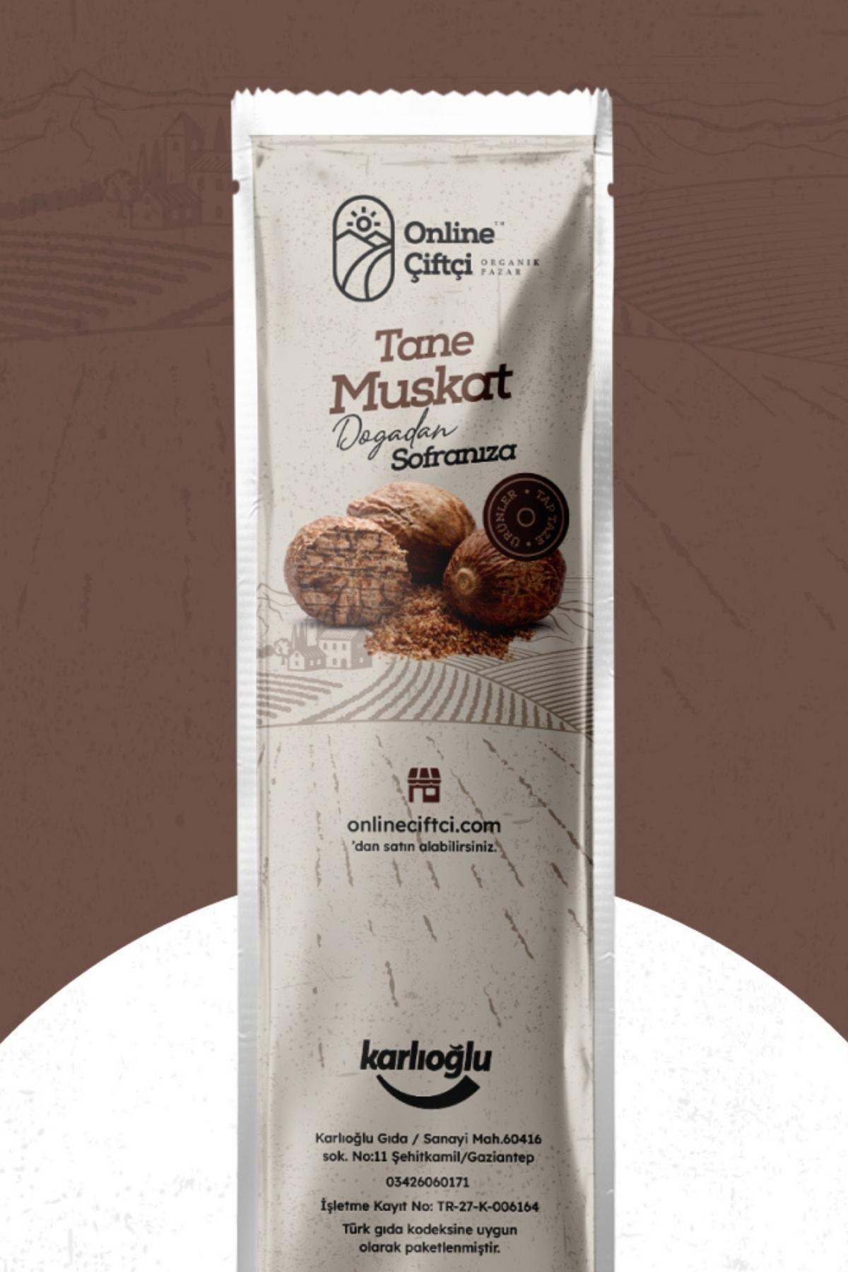 Online Çiftçi Doğal Muskat Tane 20 gr
