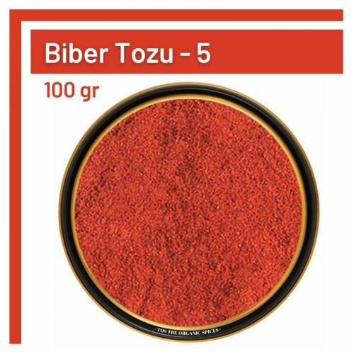 Tos The Organic Spices No:5 Vegan Biber Toz 100 gr
