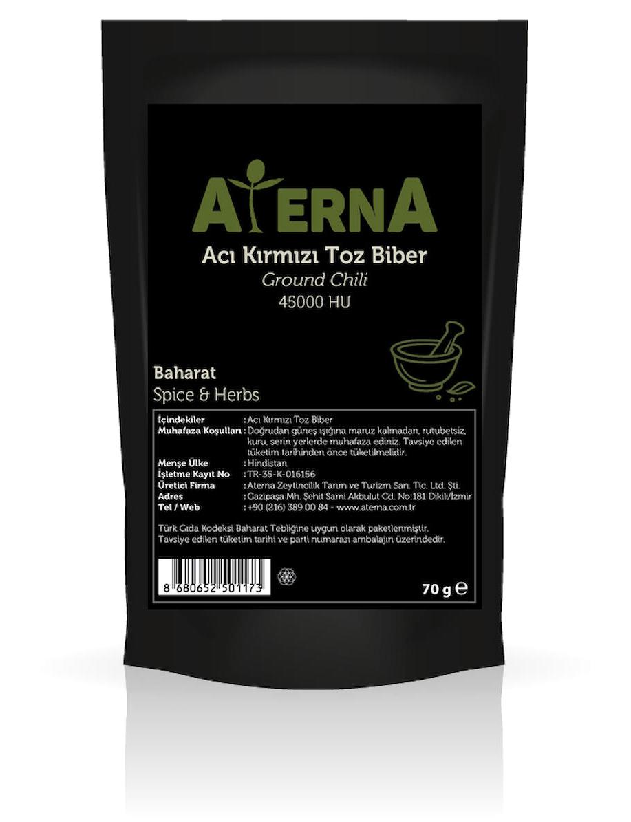 Aterna Acı Kırmızı Biber Toz 100 gr