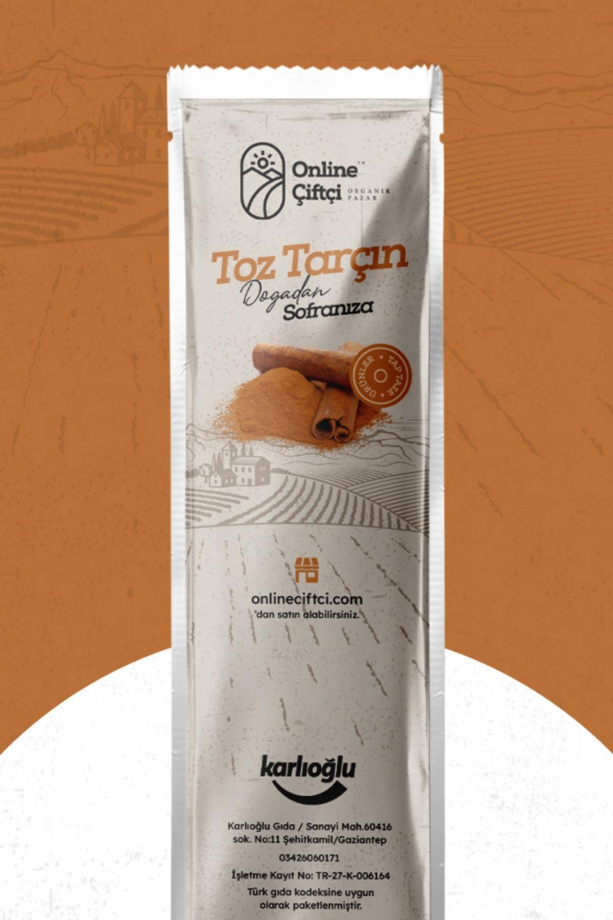 Online Çiftçi Doğal Tarçın Toz 80 gr