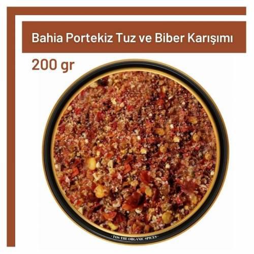 Tos The Organic Spices Baharat Bahia Portekiz Tuz Ve Biber Karışımı Toz 200 gr