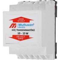 Mutlusan Zil Trafosu 15V MUT-027 105 010015