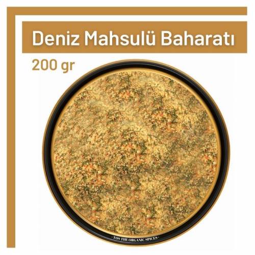 Tos The Organic Spices Vegan Deniz Mahsülü Baharatı Toz 200 gr