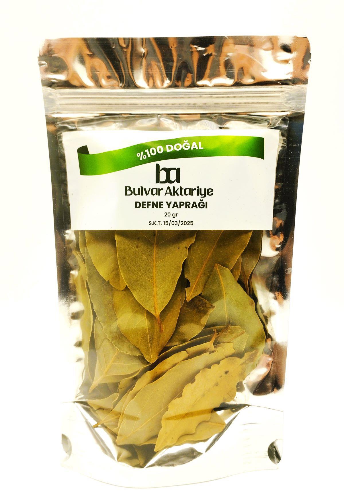 Bulvar Aktar Vegan Defne Yaprağı 20 gr