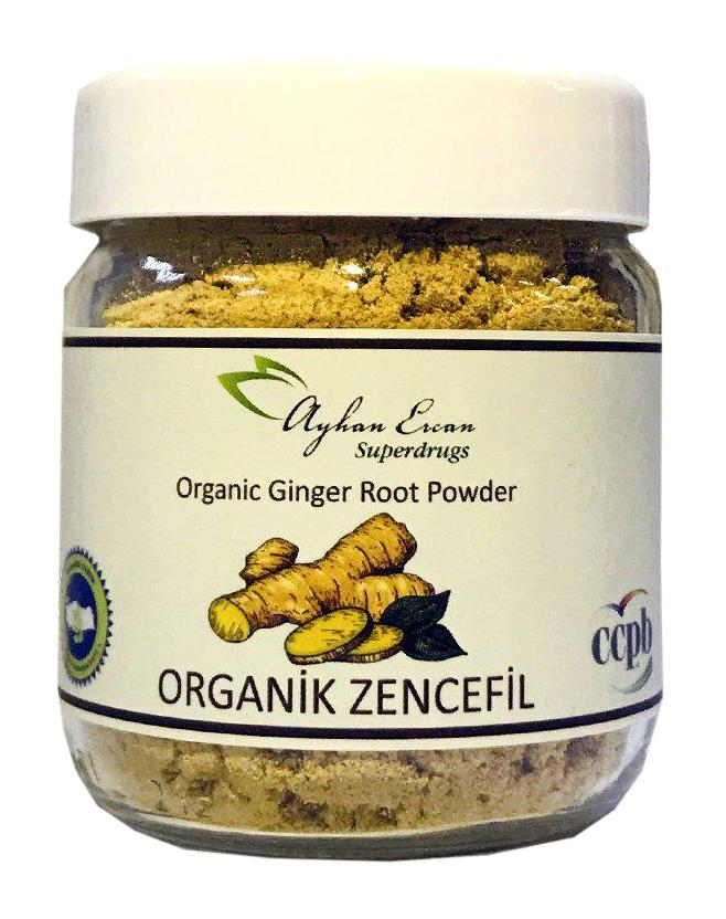 Ayhan Ercan Vegan Doğranmış Zencefil Toz 65 gr