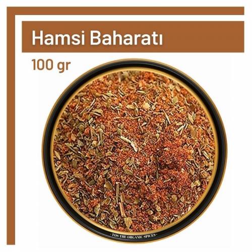Tos The Organic Spices Glutensiz Hamsi Baharatı Toz 100 gr