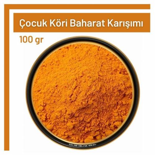 Tos The Organic Spices Çocuk Baharatı Köri Toz 100 gr