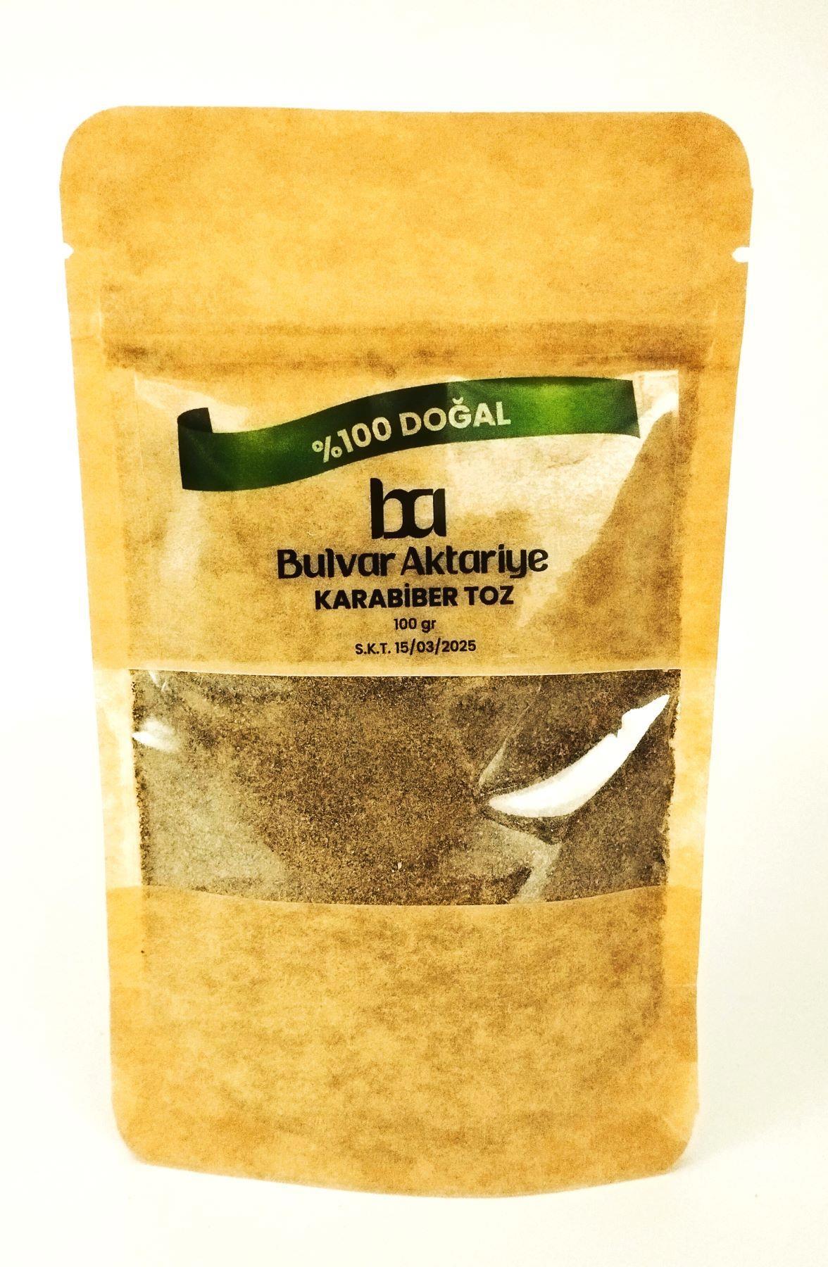 Bulvar Aktar Vegan Karabiber Toz 100 gr