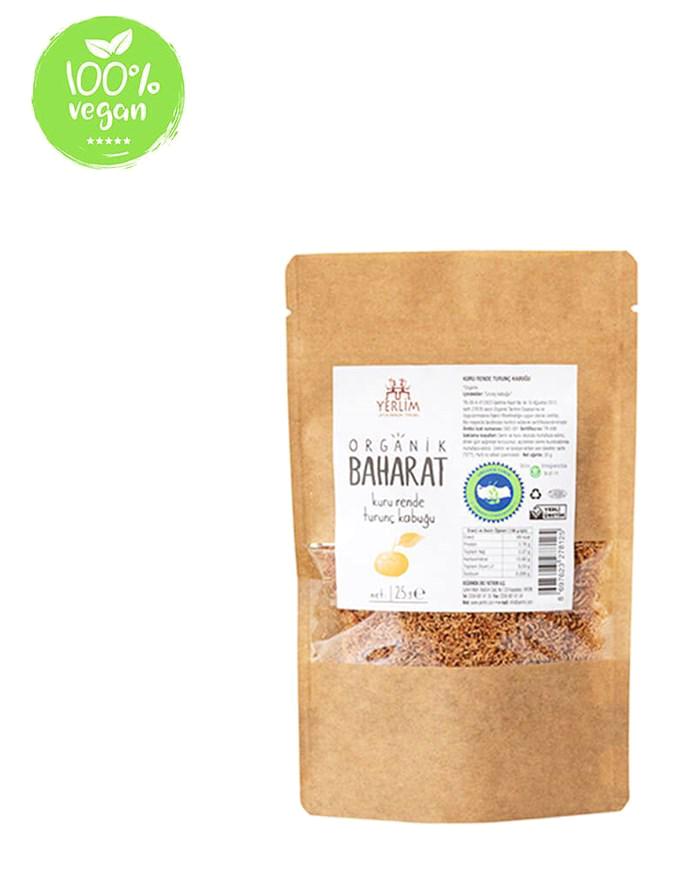 Yerlim Organik Vegan Turunç Kabuğu Rende 25 gr