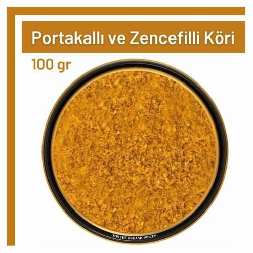 Tos The Organic Spices Glutensiz Organik Portakallı Ve Zencefilli Köri Toz 100 gr