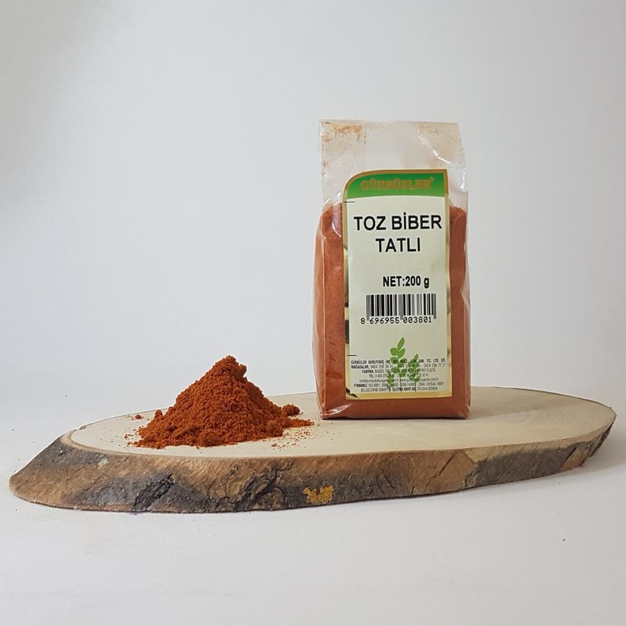 Gürbüzler Vegan Tatlı Toz Biber 200 gr