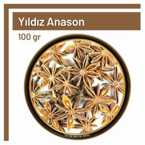 Tos The Organic Spices Vegan Yıldız Anason Tane 100 gr
