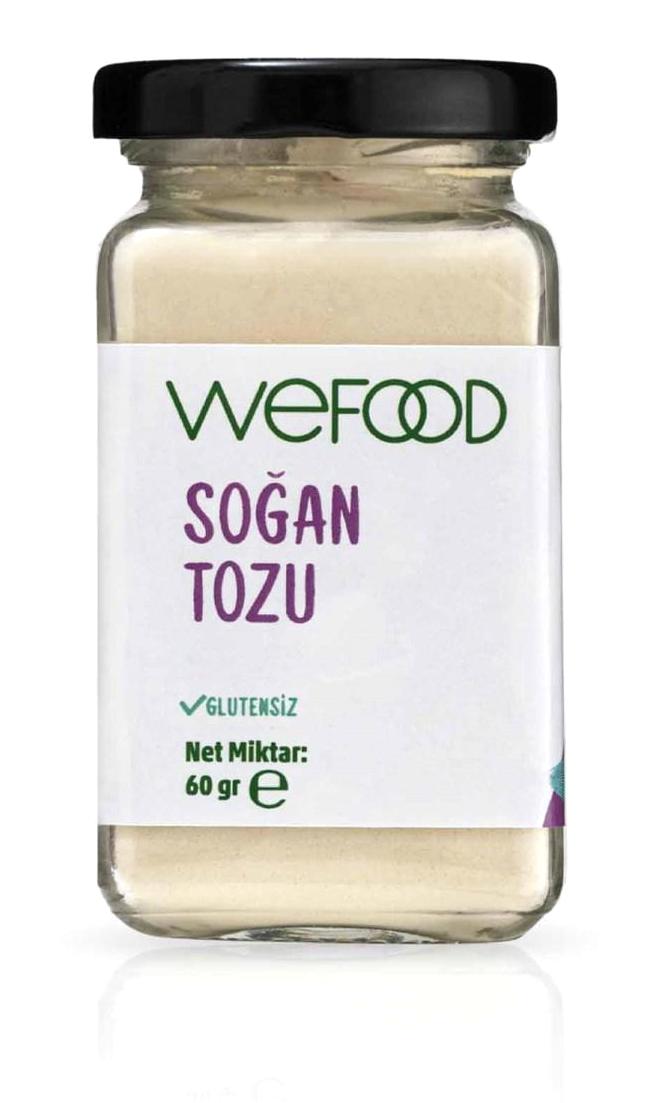 Wefood Doğal Soğan Toz 60 gr