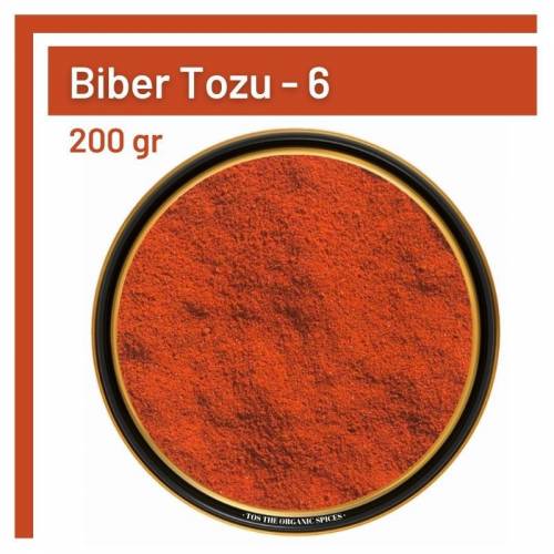 Tos The Organic Spices No:6 Glutensiz Biber Toz 200 gr