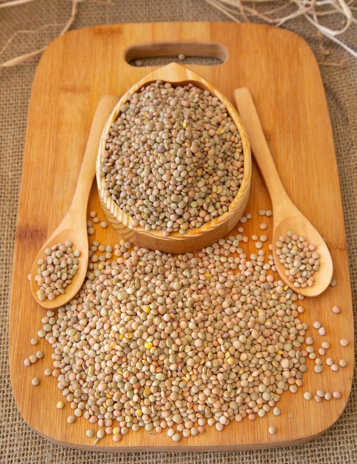 Gültekin Peynircilik Glutensiz Yeşil Mercimek Tane 1 kg