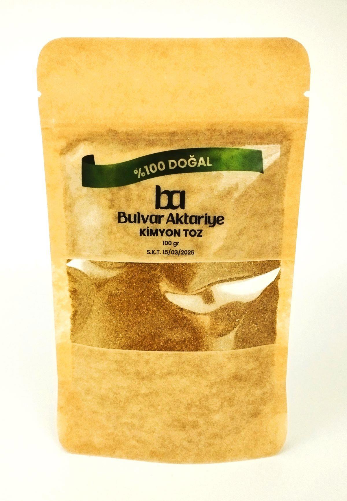 Bulvar Aktar Vegan Kimyon Toz 100 gr