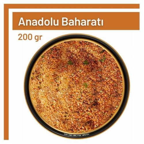 Tos The Organic Spices Glutensiz Anadolu Baharatı Toz 200 gr