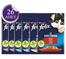 Purina Felix Pouch Karışık Yetişkin Yaş Kedi Maması 85 gr