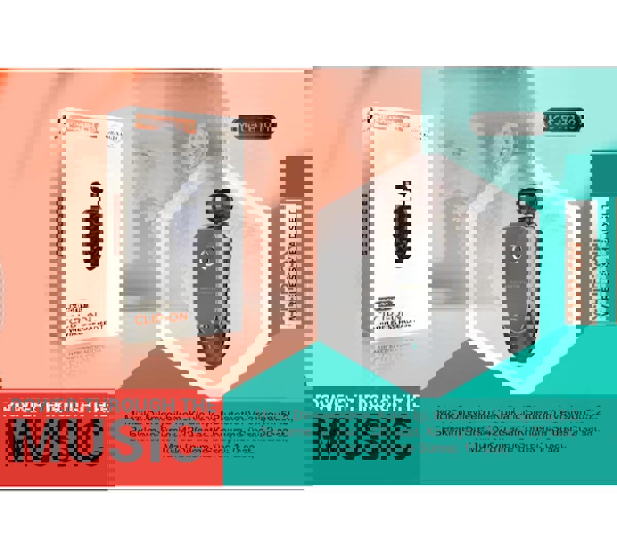 Megatech MG-BT103 Kablosuz Kulak İçi Bluetooth Kulaklık Siyah