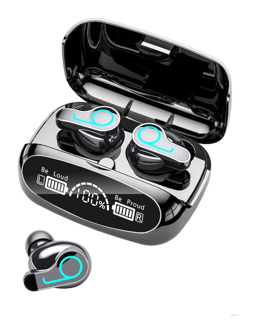Buffer M32-B TWS Su Geçirmez 5.1 Kablosuz Kulak İçi Bluetooth Kulaklık Siyah