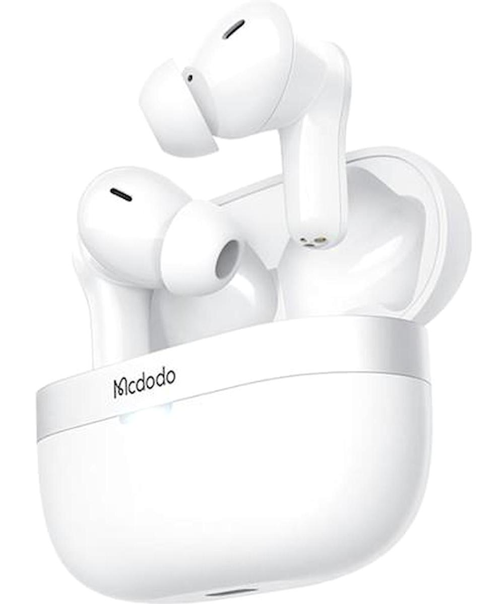 Mcdodo HP-8040 5.1 Gürültü Önleyici Kablosuz Kulak İçi Bluetooth Kulaklık Beyaz