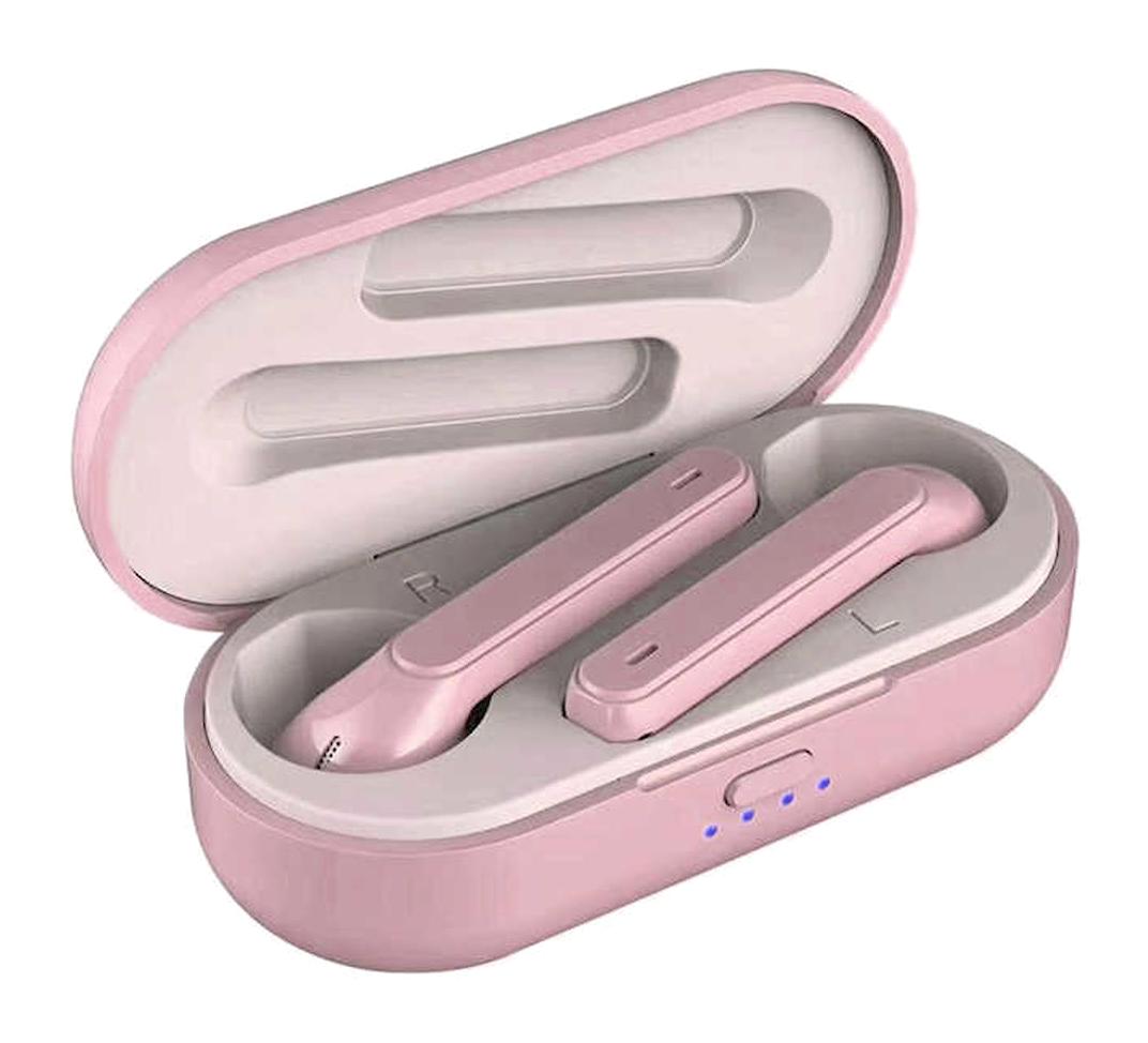 Zore BTK-ZR52 5.0 Kulak İçi Bluetooth Kulaklık Pembe