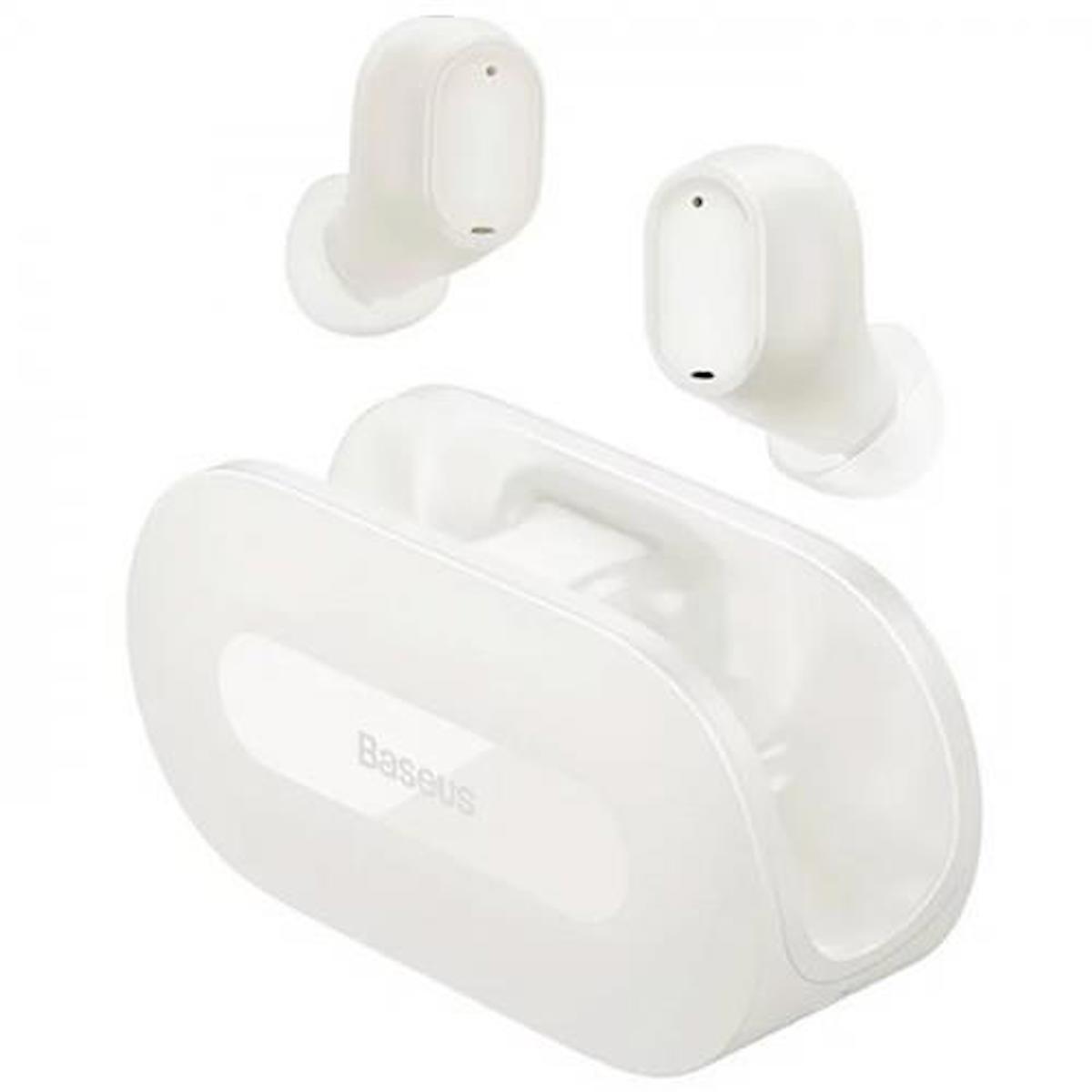 Baseus 5.3 Hızlı Şarj 5.3 Kulak İçi Bluetooth Kulaklık Beyaz