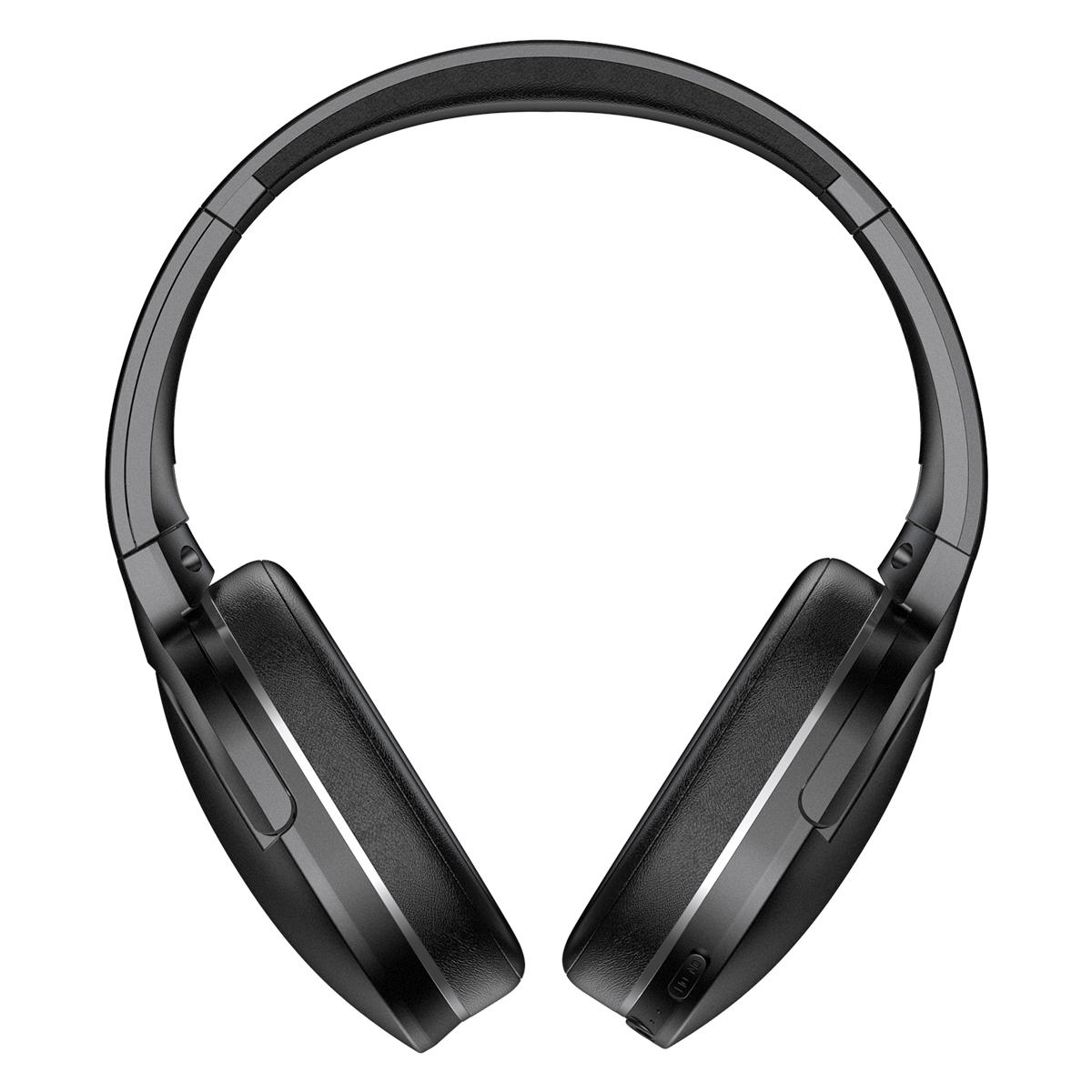Baseus D02 Pro 5.0 Gürültü Önleyici Kulak Üstü Bluetooth Kulaklık Siyah