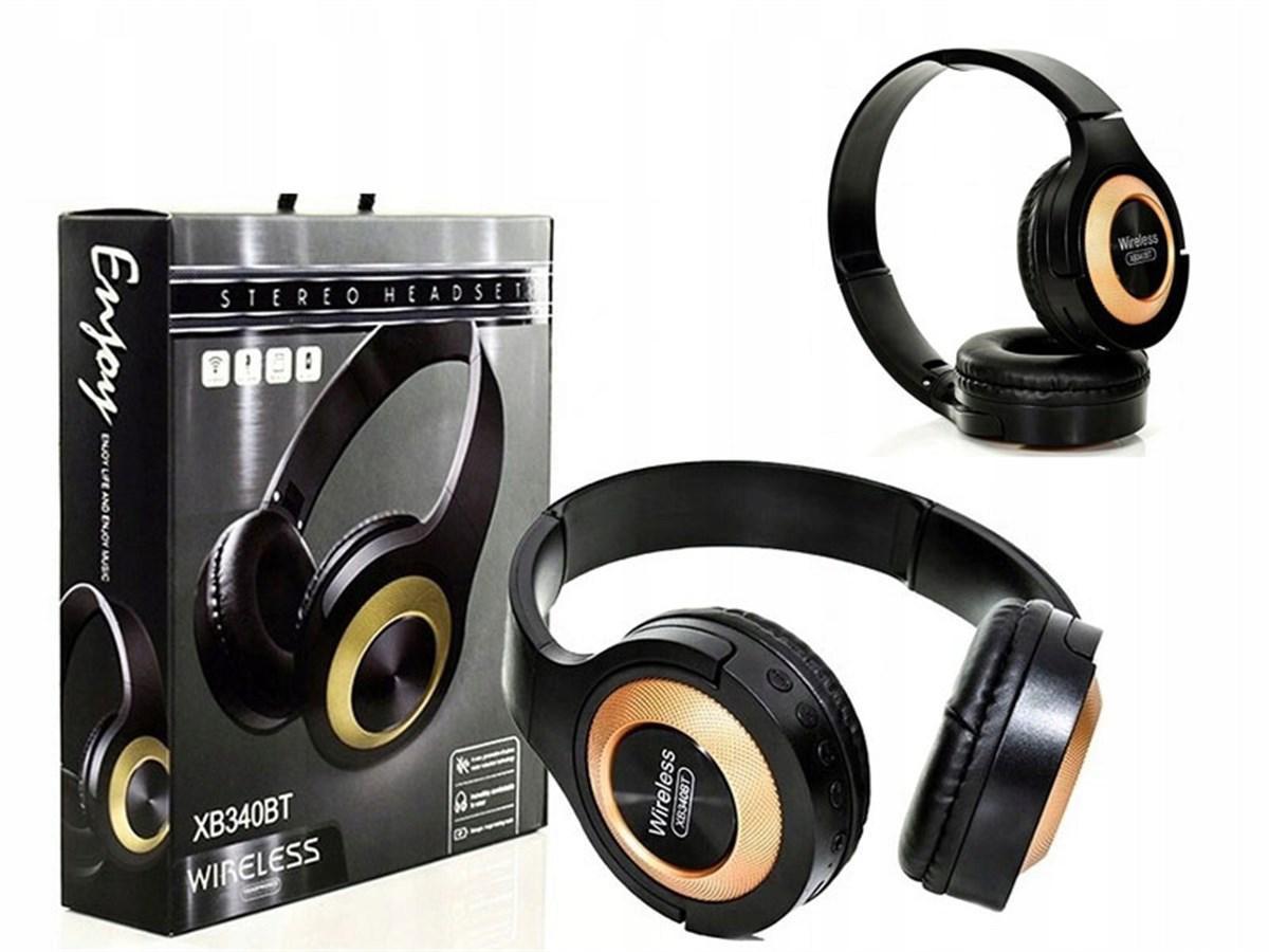 Teknotoryum XB340BT Kablosuz Kulak Üstü Bluetooth Kulaklık Siyah