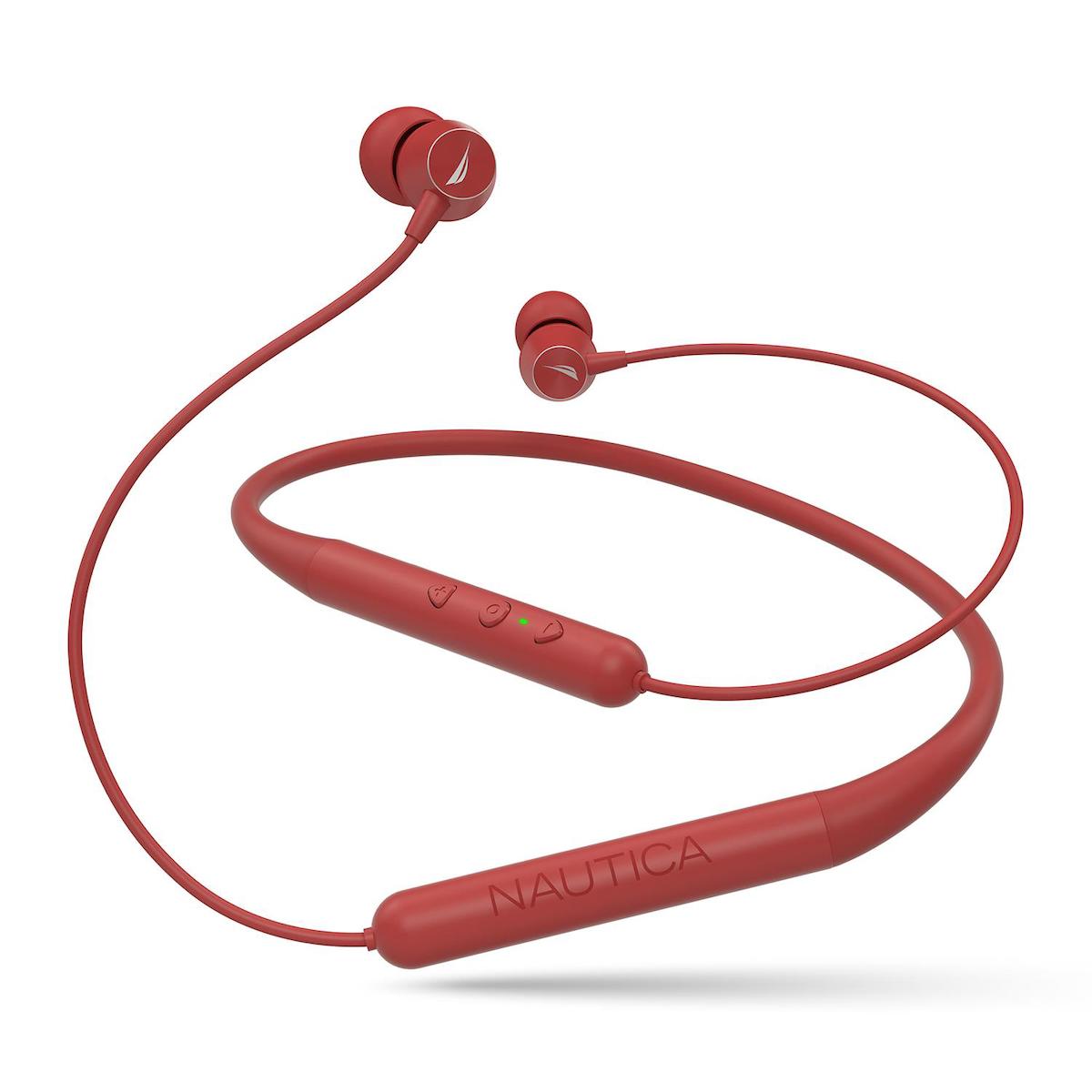 Nautica B310 5.0 Gürültü Önleyici Kablosuz Kulak İçi Bluetooth Kulaklık Kırmızı