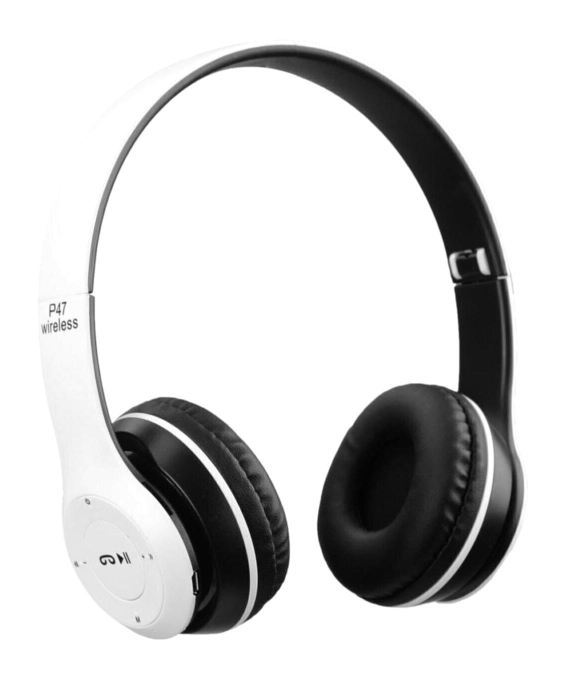Madepazar P47 5.0 Kulak Üstü Bluetooth Kulaklık Beyaz