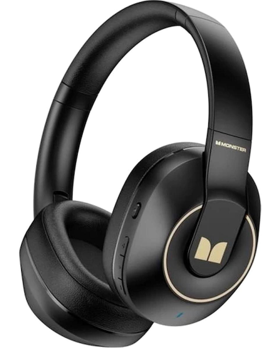 Monster Storm XKH01 5.3 Gürültü Önleyici Kablosuz Kulak Üstü Bluetooth Kulaklık Siyah
