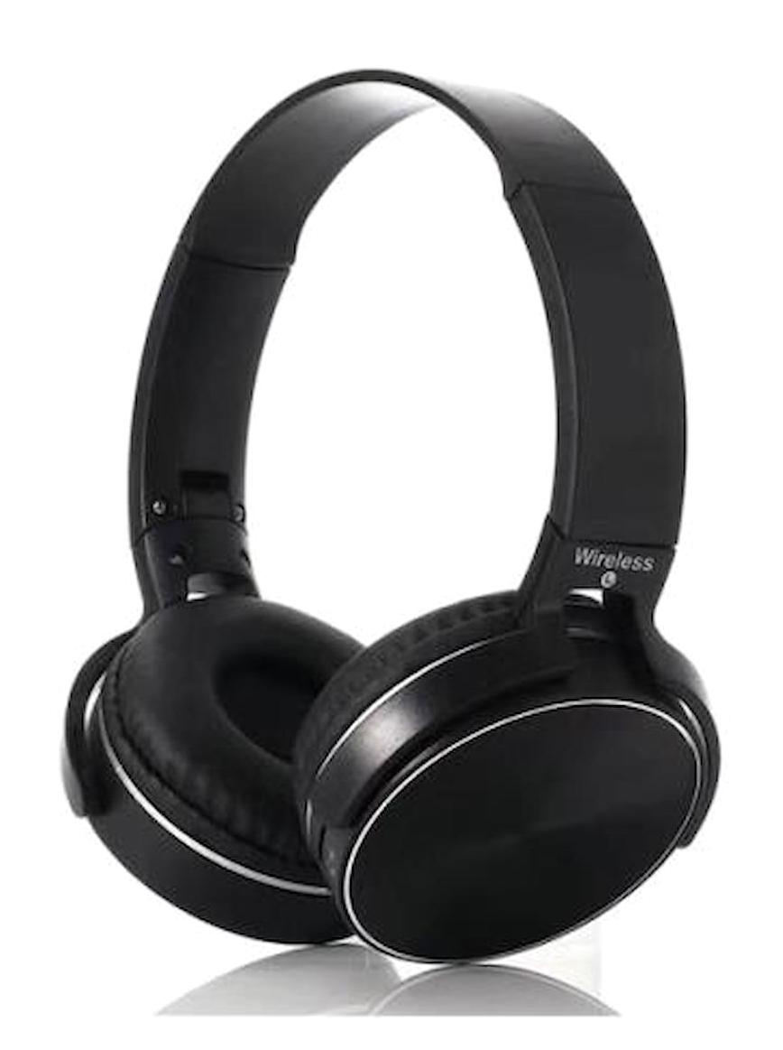 Coofbe 5.0 Gürültü Önleyici Kablosuz Kulak Üstü Bluetooth Kulaklık Siyah