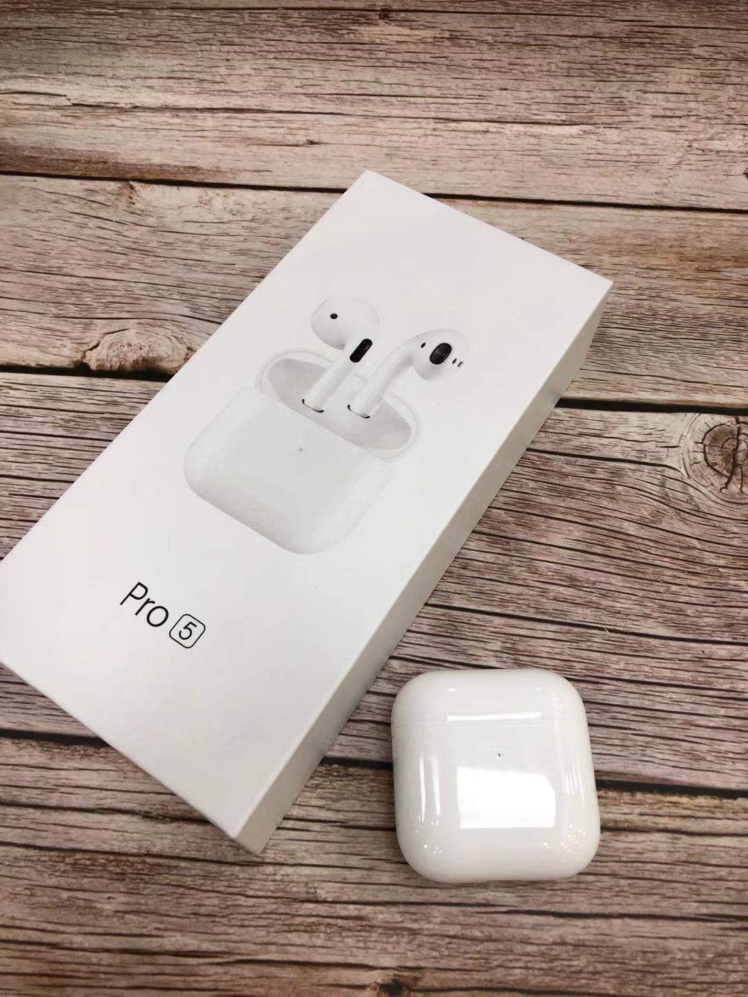 Madepazar Pro 5 5.0 Gürültü Önleyici Kulak İçi Bluetooth Kulaklık Beyaz