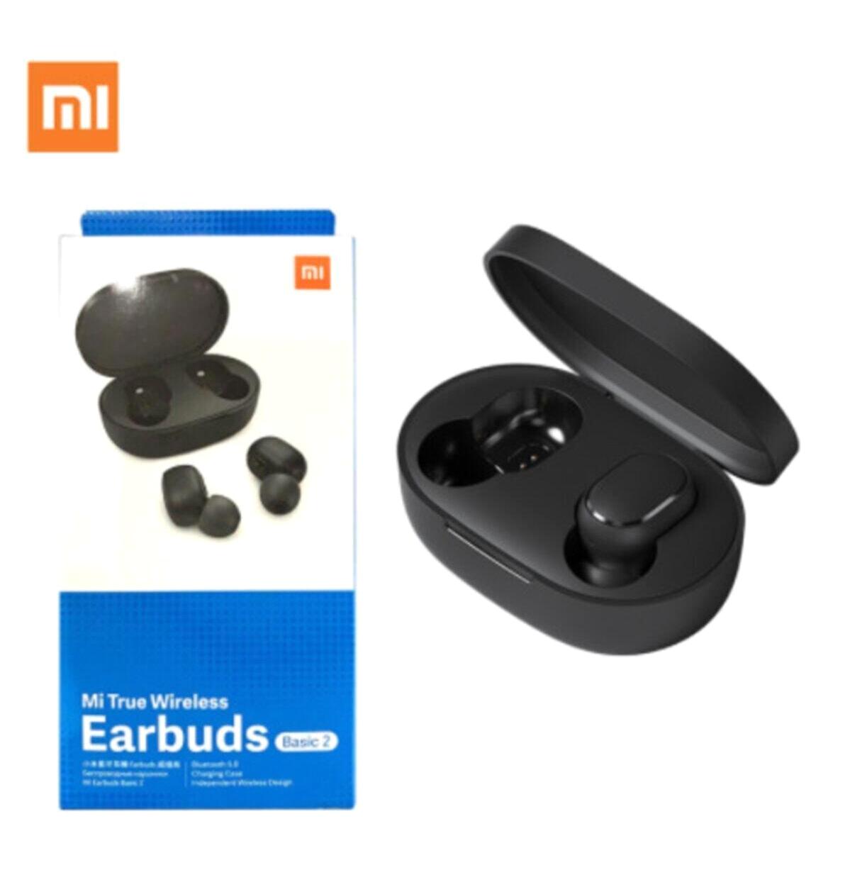 Buffer Earbuds Basic 2 5.0 Gürültü Önleyici Kablosuz Kulak İçi Bluetooth Kulaklık Siyah