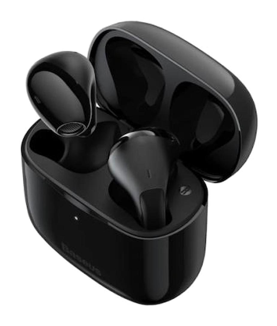 Baseus IP64 5.0 Kulak İçi Bluetooth Kulaklık Siyah