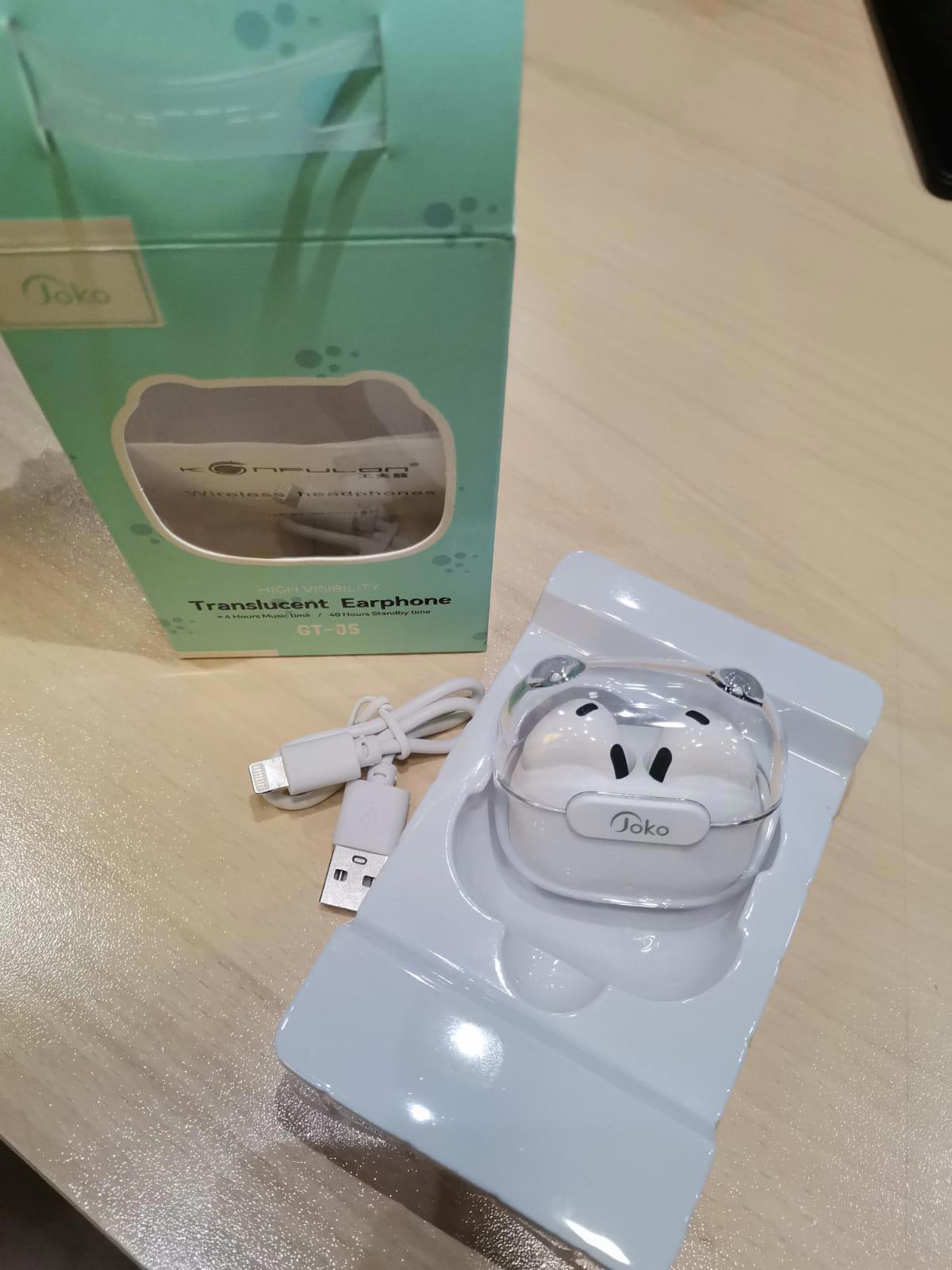 Konfulon Gt-05 GT-05 Kulak İçi Bluetooth Kulaklık Beyaz