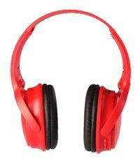 MF Product Product 0236 5.0 Kablosuz Kulak Üstü Bluetooth Kulaklık Kırmızı