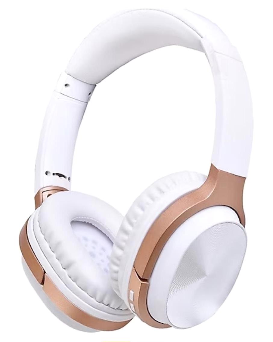 Rosstech BT830 5.0 Gürültü Önleyici Kulak Üstü Bluetooth Kulaklık Beyaz