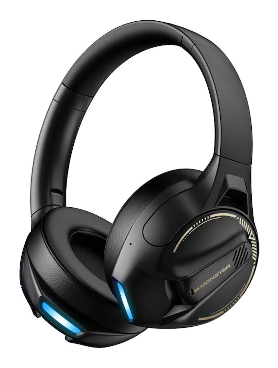 Monster Storm XKH03 5.3 Gürültü Önleyici Kulak Üstü Bluetooth Kulaklık Siyah